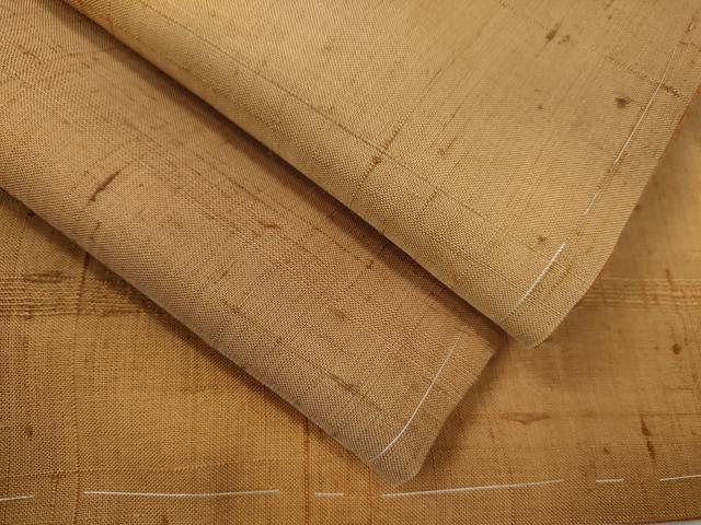 平和屋着物●生紬　霞文　正絹　逸品　未使用　CAAV9319ze