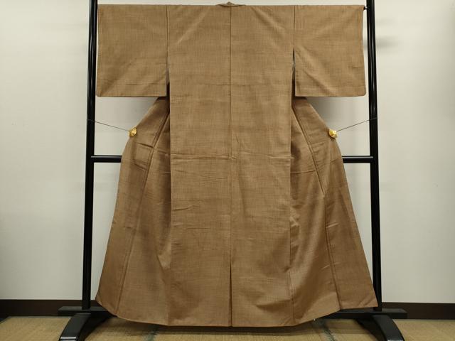 平和屋着物○上質な紬 霞文 正絹 逸品 CAAU3032yc