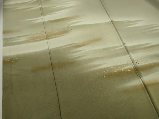 平和屋着物●訪問着　霞箔散らし　暈し染め　金彩　正絹　逸品　CAAV9372ze 平和屋着物○訪問着 霞箔散らし 暈し染め 金彩 正絹 逸品 CAAV9372ze