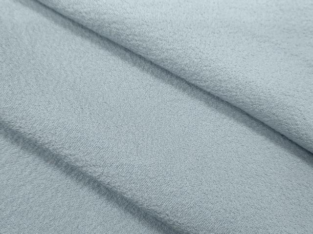 平和屋着物▽上質な色無地　単衣　秘色色　正絹　逸品　CAAV9435ze