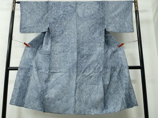 平和屋着物∴夏物　男性　浴衣　有松鳴海絞り　三浦絞り　綿　逸品　CAAW0839ng_1
