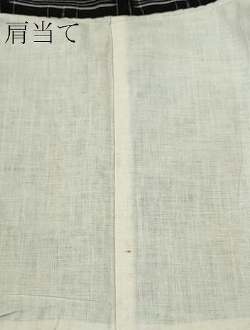 平和屋着物＊夏物　紬　単衣　網目文　黒地　正絹　逸品　CAAW0890ng_6