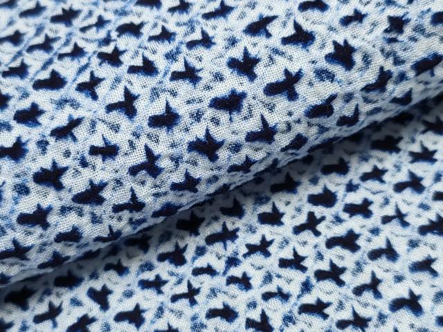 平和屋着物∴夏物　男性　浴衣　有松鳴海絞り　三浦絞り　綿　逸品　CAAW0969ng_4