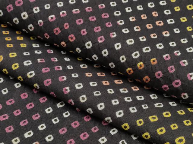 平和屋着物∴夏物　浴衣　有松鳴海絞り　吉祥文　綿　逸品　CAAW1065ng