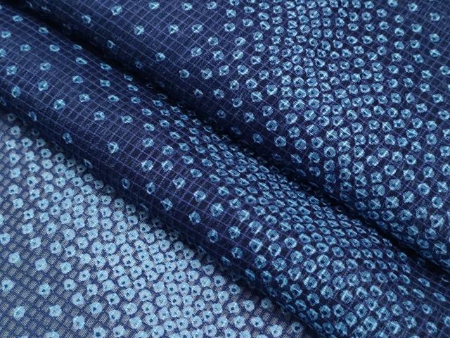 平和屋着物∴夏物　浴衣　綿紅梅　吉祥文　綿　逸品　CAAW1118ng