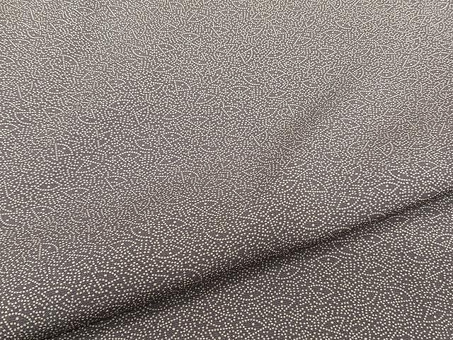 平和屋着物▽江戸小紋　単衣　舞扇文　正絹　逸品　CAAW1251xi_4