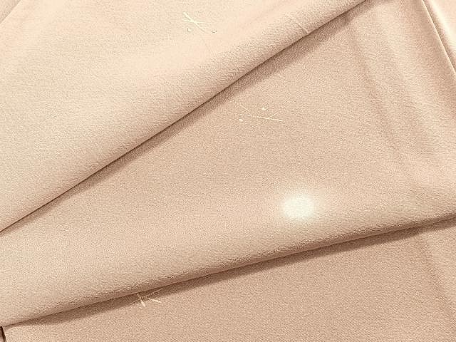 平和屋着物▽上質な小紋　単衣　蛍暈し　金彩　三越扱い　正絹　逸品　CAAW1264xi