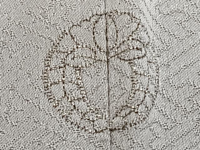 平和屋着物▽訪問着 単衣 絞り 草花文 金彩 正絹 逸品 CAAW1542xi 付け