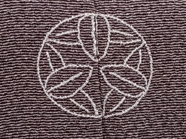 平和屋着物▽上質な色無地 単衣 滅紫色 正絹 逸品 CAAW1563xi