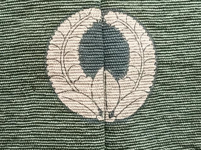 平和屋着物▽上質な色無地 単衣 錆浅葱色 正絹 逸品 AAAZ7817jh