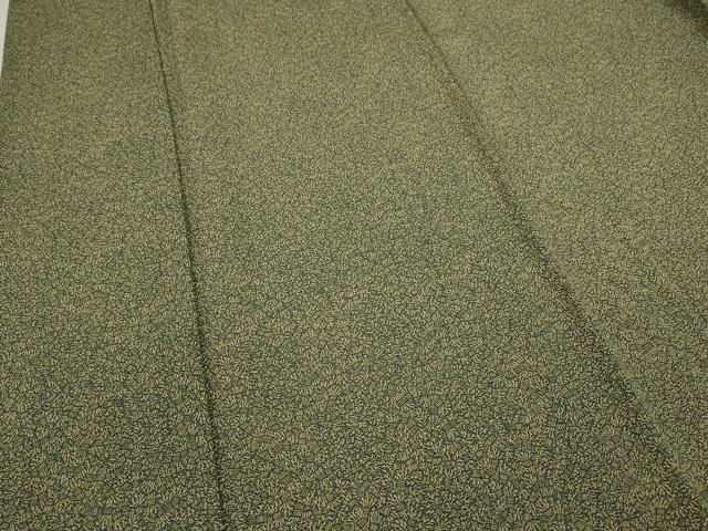 平和屋着物▽男性 江戸小紋 単衣 稲束ね小紋柄 正絹 逸品 CAAW2814ut