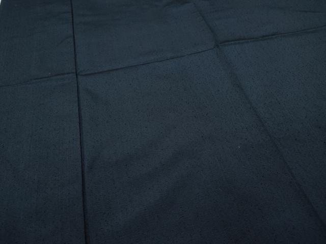 平和屋着物▽男性　本場大島紬　薩摩結城　単衣　留紺色　正絹　逸品　CAAW2830ut_3