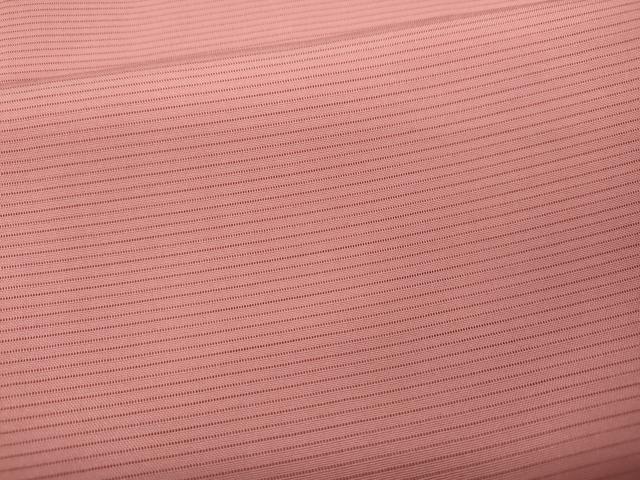 平和屋着物＊夏物　色無地　絽　紅梅色　正絹　逸品　CAAW3115ut