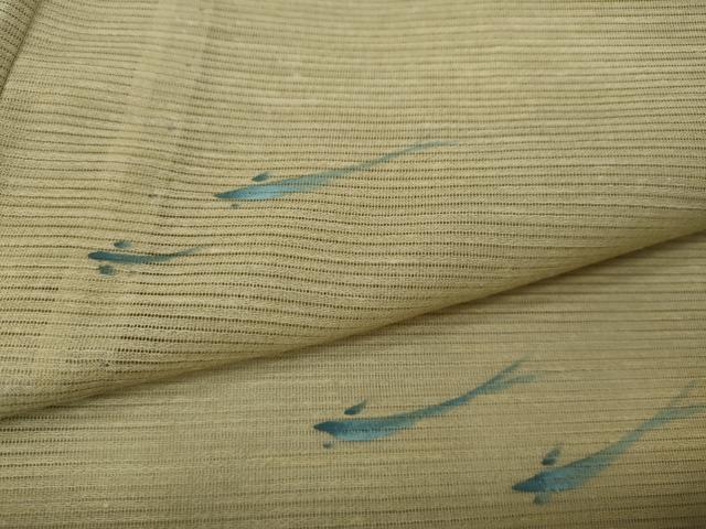 平和屋着物＊夏物　訪問着　絽　手描き　メダカ　CAAW3131ut_6