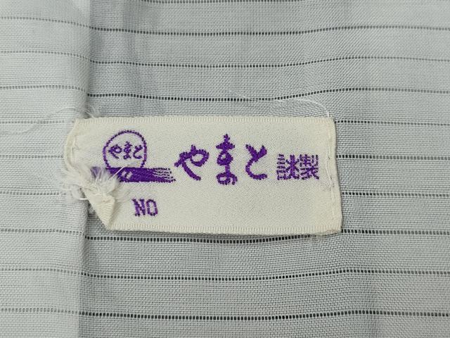 平和屋着物＊夏物　小紋　絽　草花文　暈し染め　やまと誂製　洗える着物　CAAW3134ut_6