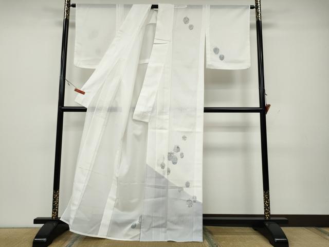 平和屋着物＊夏物 訪問着 絽 陶器花文 洗える着物 CAAW3144utの通販は