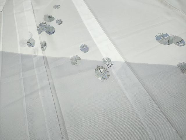 平和屋着物＊夏物 訪問着 絽 陶器花文 洗える着物 CAAW3144ut