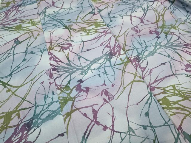 平和屋着物□極上 洛人工房 小紋 星降夜 玉虫きらら 濃紺地