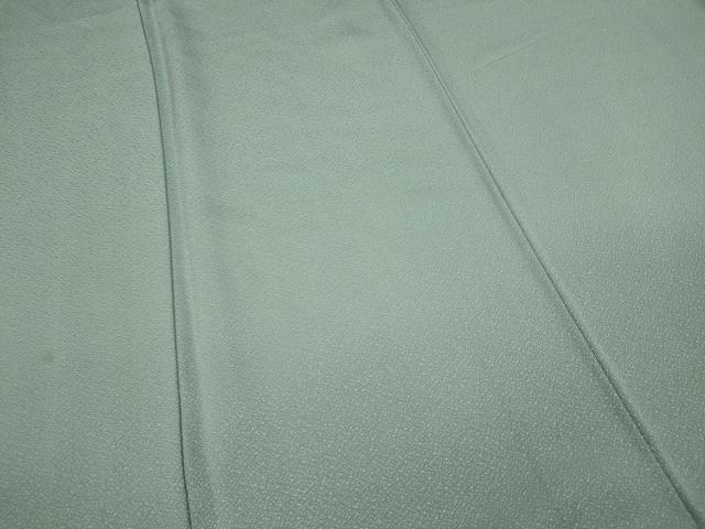 平和屋着物○上質な色無地 作家物 彩金染 霞地紋 千草