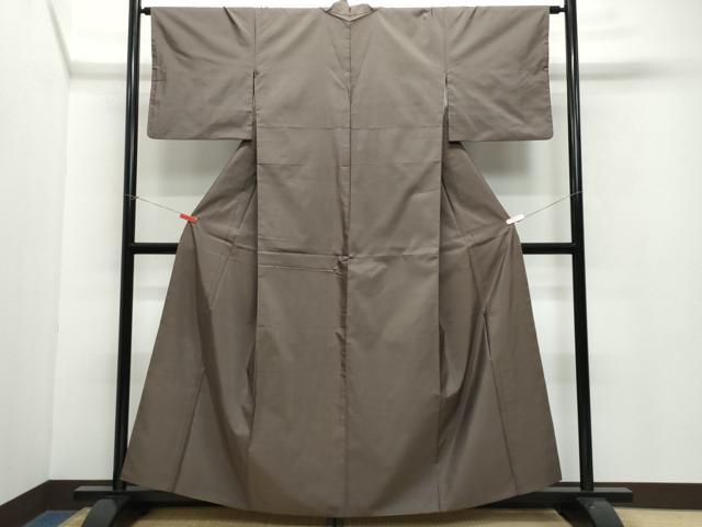 平和屋着物●上質なお召　吉祥文　正絹　逸品　CAAW3602vf 平和屋着物○上質なお召 吉祥文 正絹 逸品 CAAW3602vf