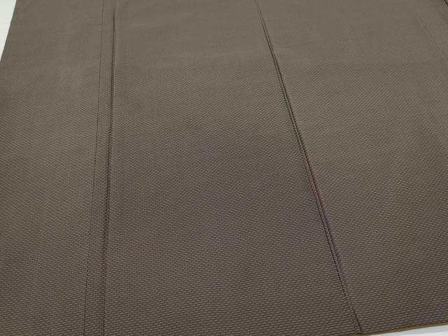 平和屋着物○上質なお召 吉祥文 正絹 逸品 CAAW3602vf