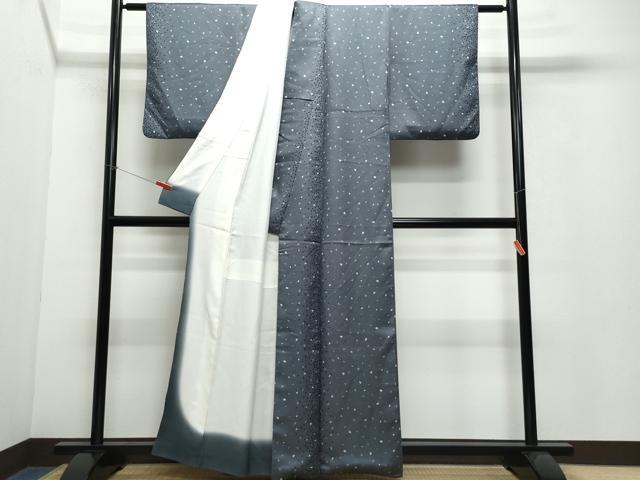 平和屋着物○上質な小紋 舞花弁 正絹 逸品 CAAW3642vf