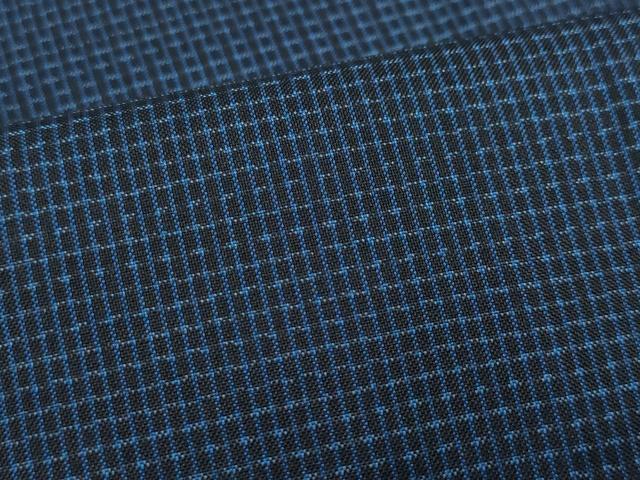 平和屋着物○男性 本場大島紬 アンサンブル 吉祥文 キングサイズ 正絹