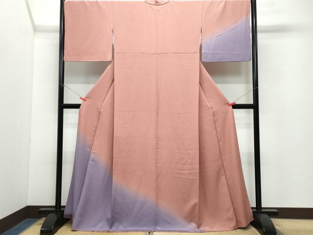 平和屋着物●訪問着　江戸小紋　鮫小紋柄　正絹　逸品　CAAW3693vf