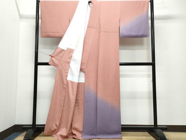 平和屋着物●訪問着　江戸小紋　鮫小紋柄　正絹　逸品　CAAW3693vf 平和屋着物○訪問着 江戸小紋 鮫小紋柄 正絹 逸品 CAAW3693vf 平和屋