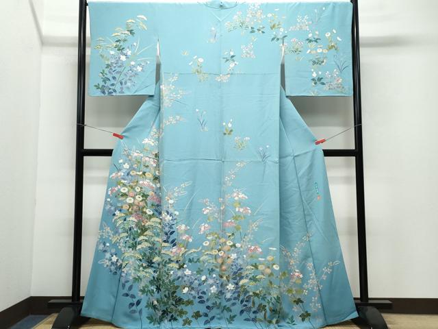 平和屋着物●訪問着　作家物　彩賀旅情　正絹　逸品　CAAW3812vf