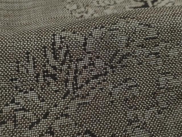 平和屋着物○本場大島紬 9マルキ 風景文 正絹 逸品 未使用 CAAW3859vf