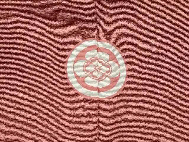 平和屋着物●上質な色無地　蘇芳香色　正絹　逸品　CAAW3933vf 平和屋着物○上質な色無地 蘇芳香色 正絹 逸品 CAAW3933vf