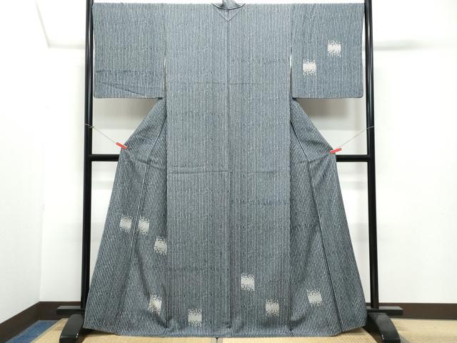 平和屋着物●訪問着　鹿の子文　まるやま扱い　正絹　逸品　CAAW3974vf