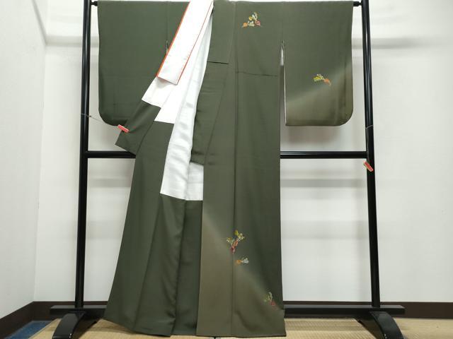 平和屋着物○訪問着 成り物 暈し染め 正絹 逸品 CAAW3983vf