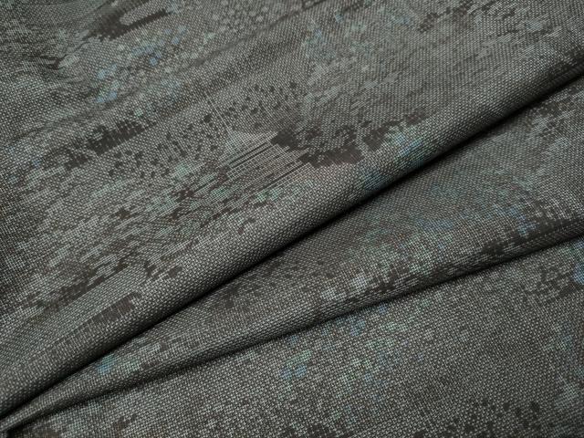 平和屋着物●本場大島紬　9マルキ　風景文　正絹　逸品　CAAW4411hy