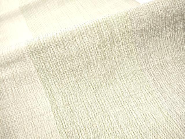 平和屋着物▽スリーシーズン　春夏秋　六通柄袋帯　紬地　間道　金通し地　正絹　逸品　CAAW4537hy_5
