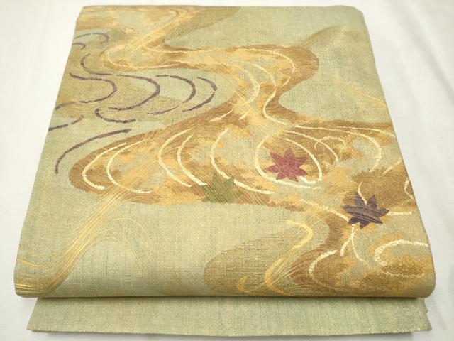 平和屋着物□極上 名門 しょうざん 生紬 紙屋川伝承 絹漉貴 太鼓