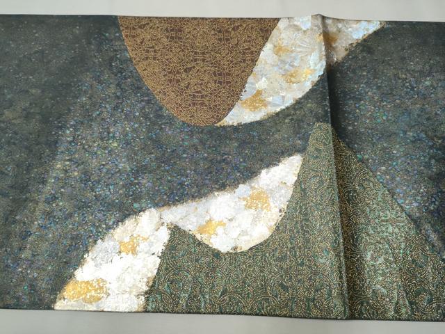 平和屋着物○金彩友禅作家 金彩の魔術師 堀省平 金煌