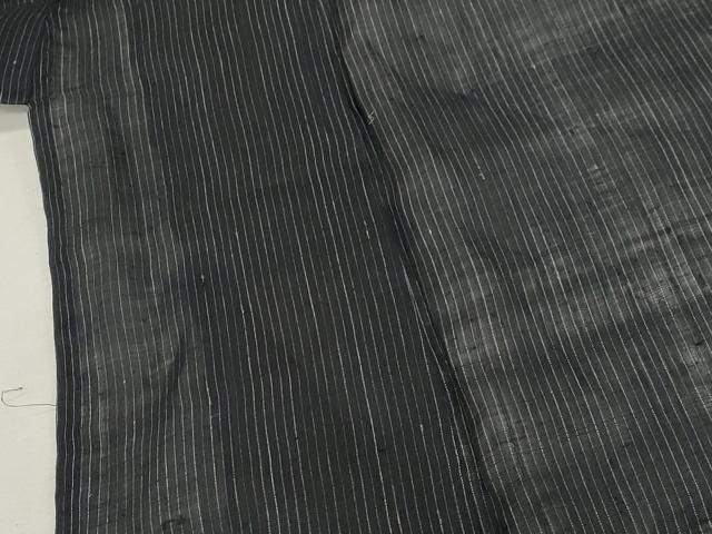 平和屋着物＊夏物 男性 石川県指定無形文化財 能登上布 本