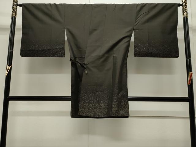 平和屋着物＃本場大島紬　道中着　吉祥文　ロング丈　正絹　逸品　CAAW4904dy