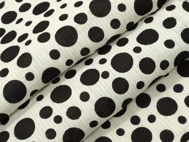 平和屋着物∴夏物　浴衣　水玉　綿　CAAW5063dy