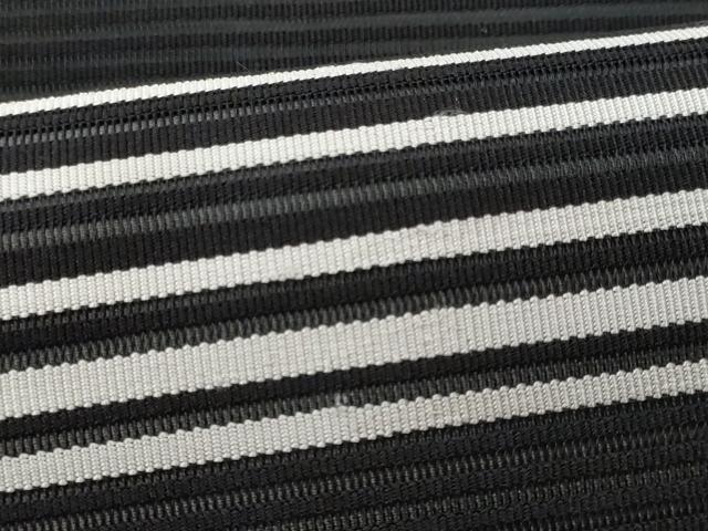 平和屋着物＊夏物 九寸名古屋帯 絽綴れ 吉祥文 黒地 金糸 三越