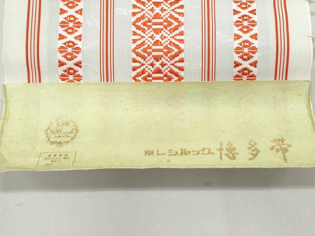 平和屋着物＊夏物　博多帯　名古屋帯　反物　献上　未使用　CAAW6733th 平和屋着物＊夏物 博多帯 名古屋帯 反物 献上 未使用 CAAW6733thの通販
