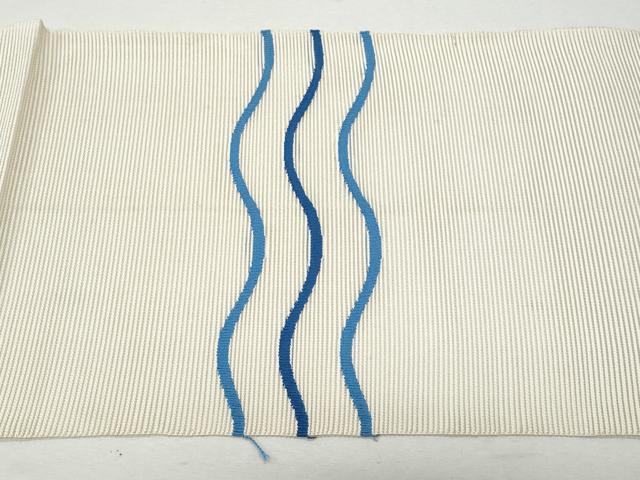 平和屋着物＊夏物 八寸名古屋帯 絽綴れ 吉祥文 正絹 逸品 CAAW6878fb