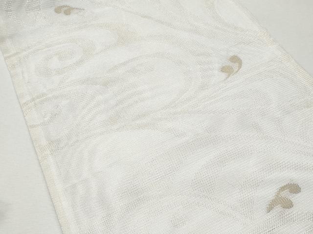 平和屋着物＊夏物 六通柄京袋帯 立波文 金糸 CAAW6939fb 袋帯