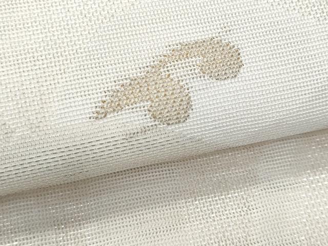 平和屋着物＊夏物　六通柄京袋帯　立波文　金糸　CAAW6939fb 平和屋着物＊夏物 六通柄京袋帯 立波文 金糸 CAAW6939fb 袋帯