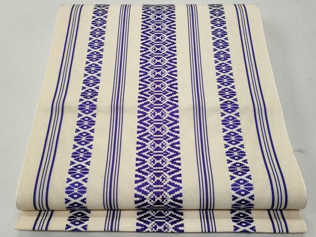 平和屋着物＊夏物　本場筑前博多織　八寸名古屋帯　紗献上　正絹　逸品　CAAW6945fb