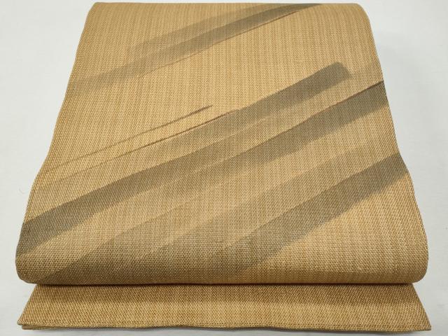 平和屋着物＊夏物　太鼓柄袋帯　抽象文　正絹　逸品　未使用　CAAW6966fb