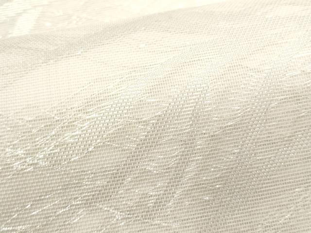 平和屋着物＊夏物 六通柄袋帯 草木文 銀糸 正絹 逸品 CAAW6973fb
