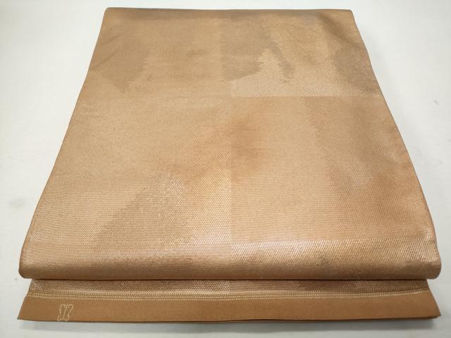 平和屋着物＊夏物　西陣　川島織物　六通柄　本袋帯　市松文　金糸　正絹　逸品　CAAW6997fb 楽天市場】平和屋着物○西陣 川島織物セルコン謹製 六通柄 本袋帯 花